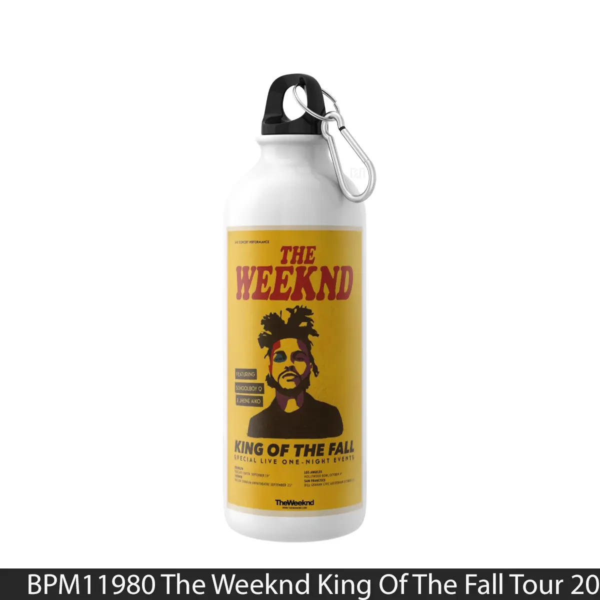 Botol The Weeknd King Of The Fall Tour 2014 - Music Sport Bottle