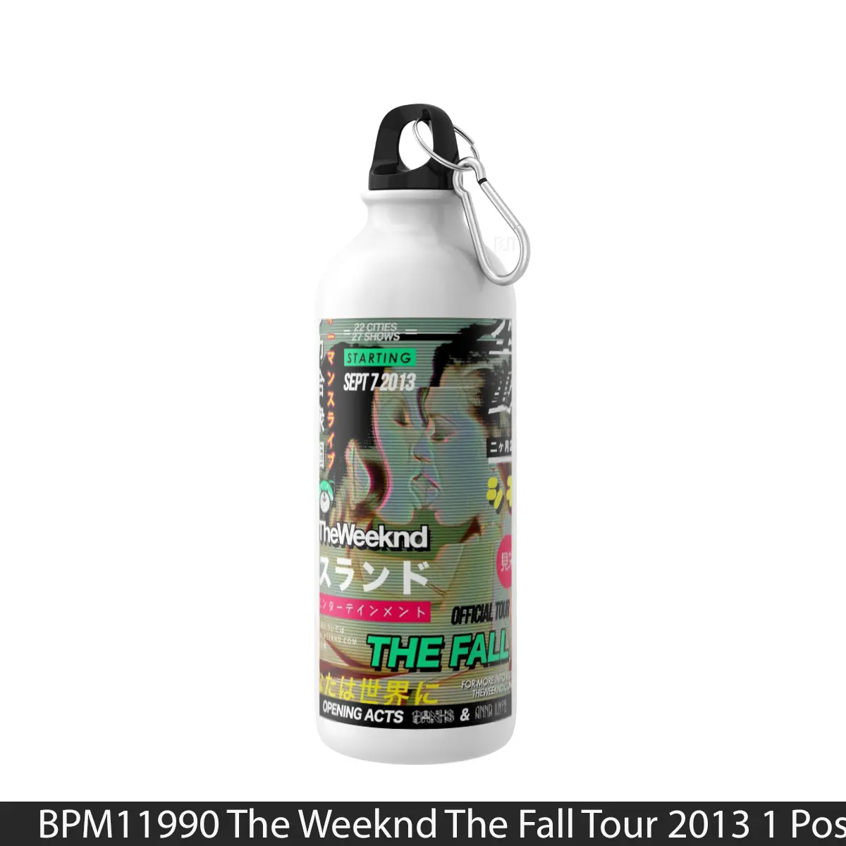 Botol The Weeknd The Fall Tour 2013 1 - Music Sport Bottle