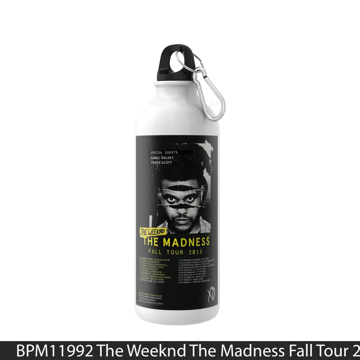 Botol The Weeknd The Madness Fall Tour 2015 - Music Sport Bottle