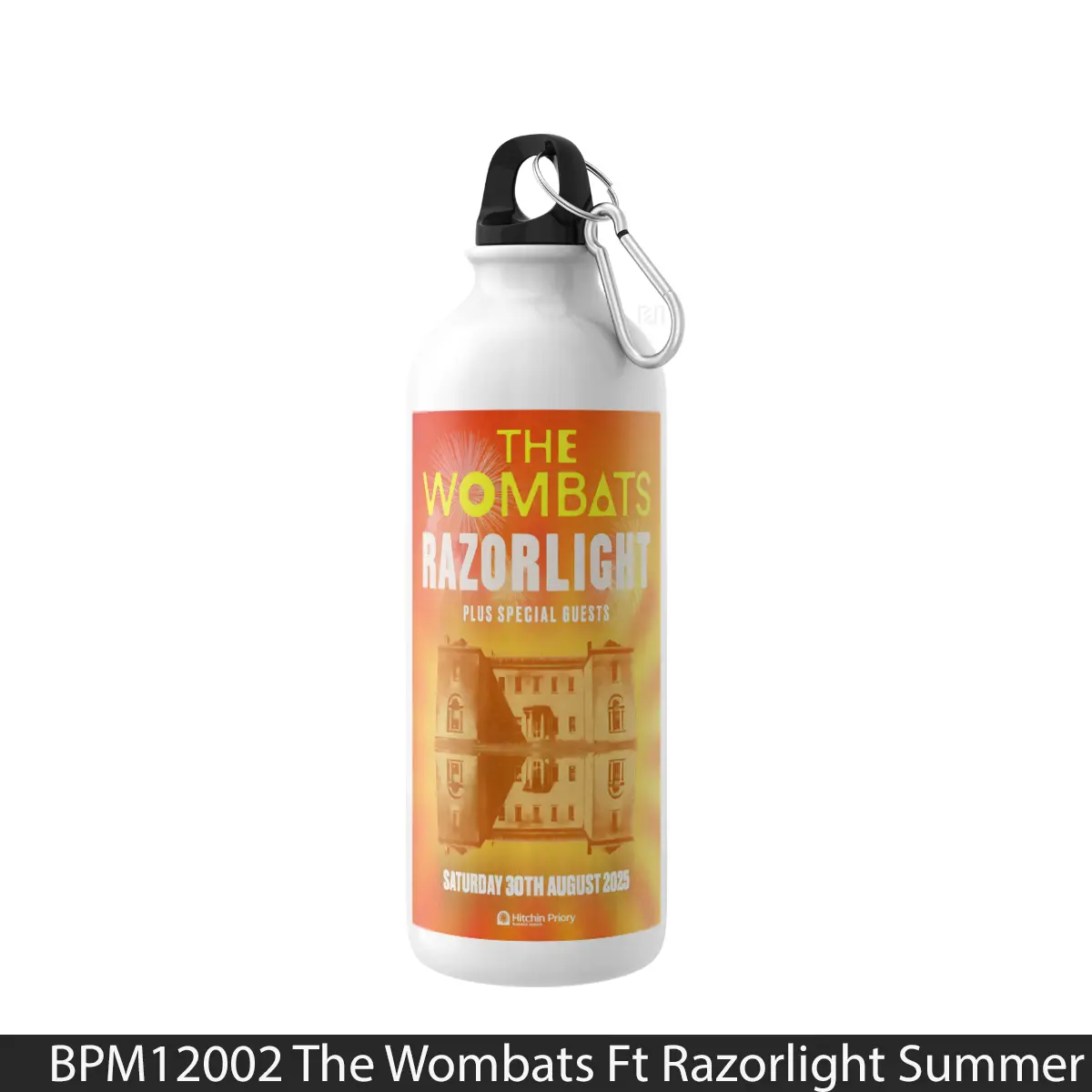 Botol The Wombats Ft Razorlight Summer Tour 2025 Hitchin Priory - Music Sport Bottle