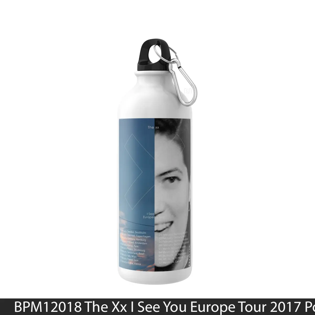 Botol The Xx I See You Europe Tour 2017 - Music Sport Bottle