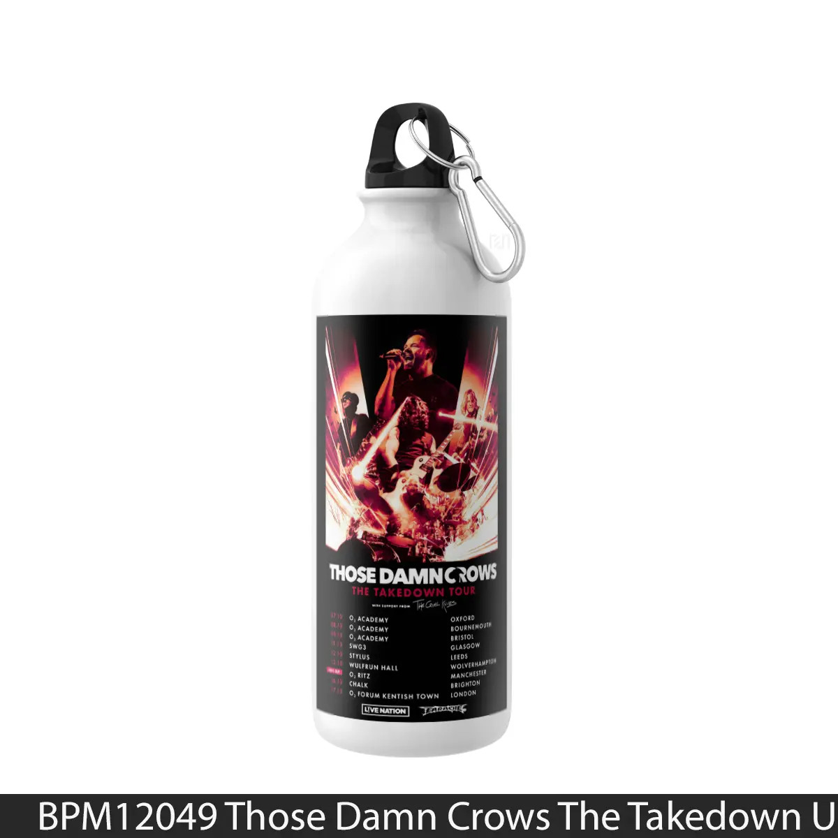 Botol Those Damn Crows The Takedown Uk Tour 2023 - Music Sport Bottle