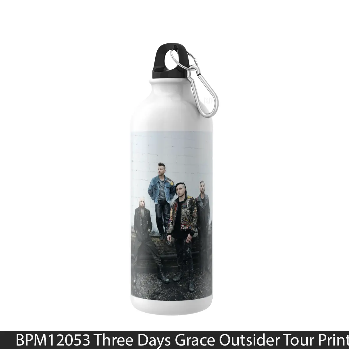 Botol Three Days Grace Outsider Tour Print - Music Sport Bottle