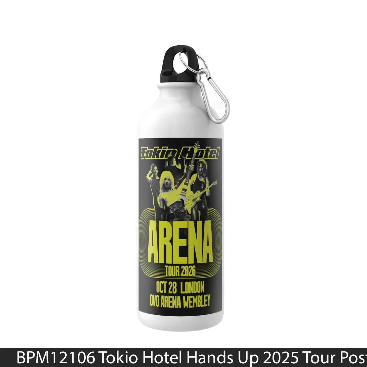 Botol Tokio Hotel Hands Up 2025 Tour - Music Sport Bottle