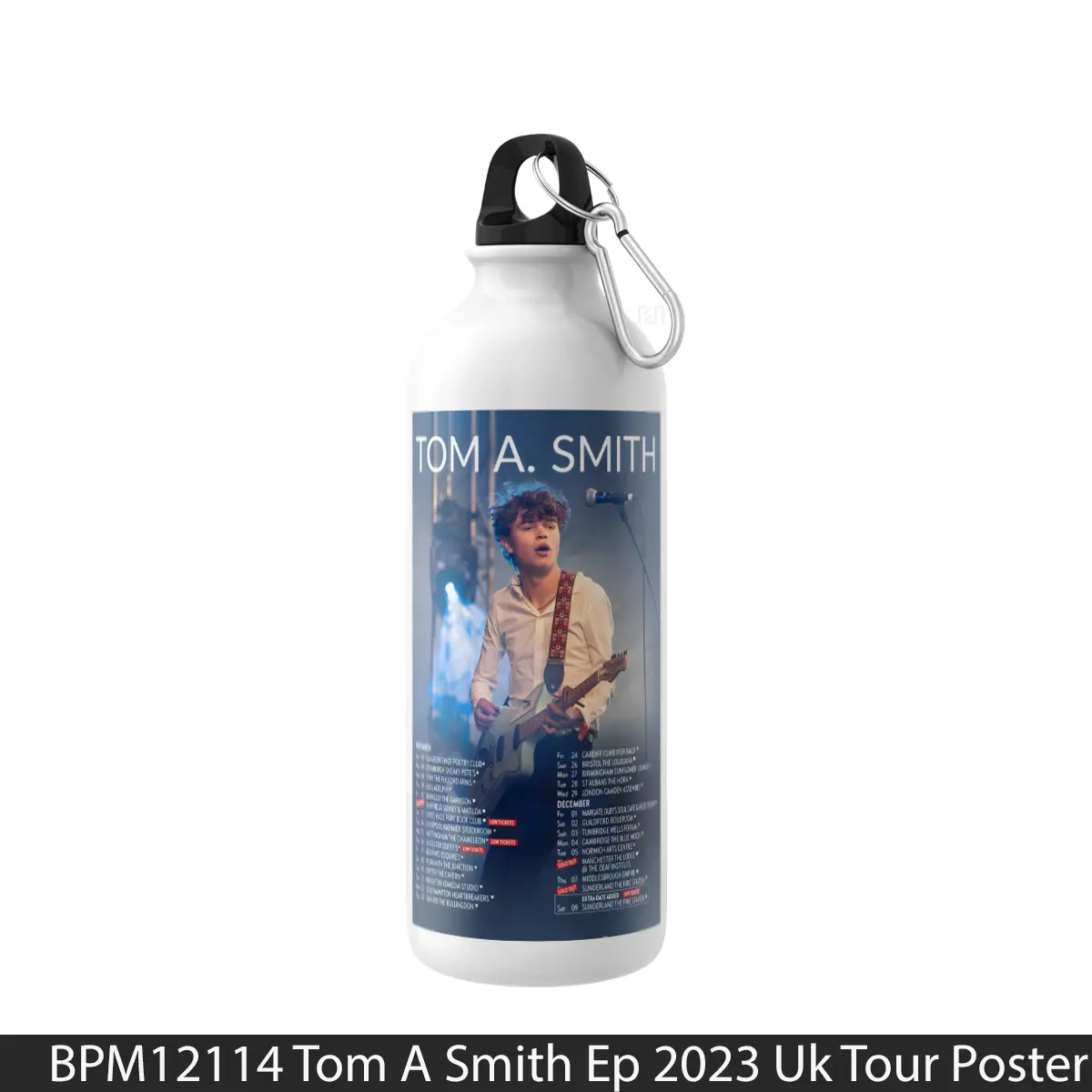 Botol Tom A Smith Ep 2023 Uk Tour - Music Sport Bottle