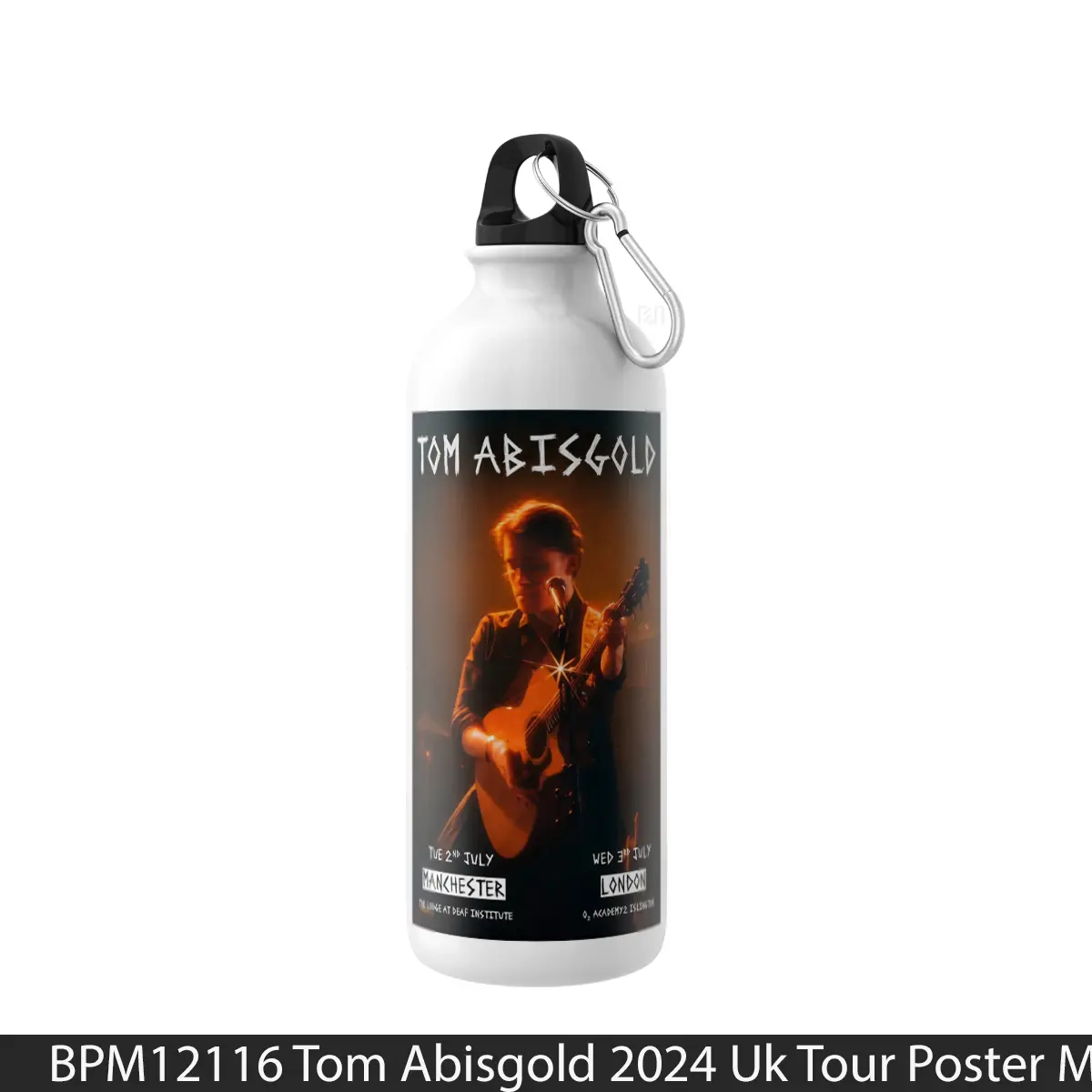 Botol Tom Abisgold 2024 Uk Tour - Music Sport Bottle