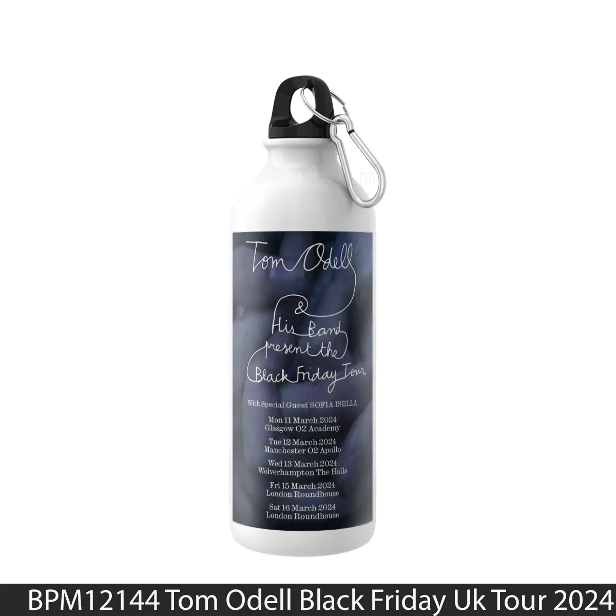 Botol Tom Odell Black Friday Uk Tour 2024 - Music Sport Bottle