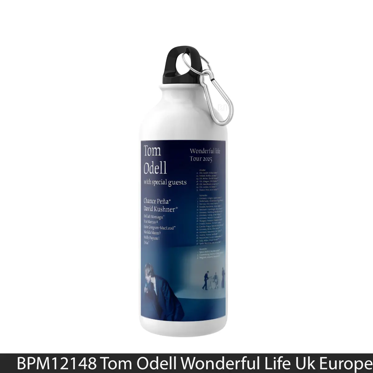 Botol Tom Odell Wonderful Life Uk Europe Tour 2025 - Music Sport Bottle