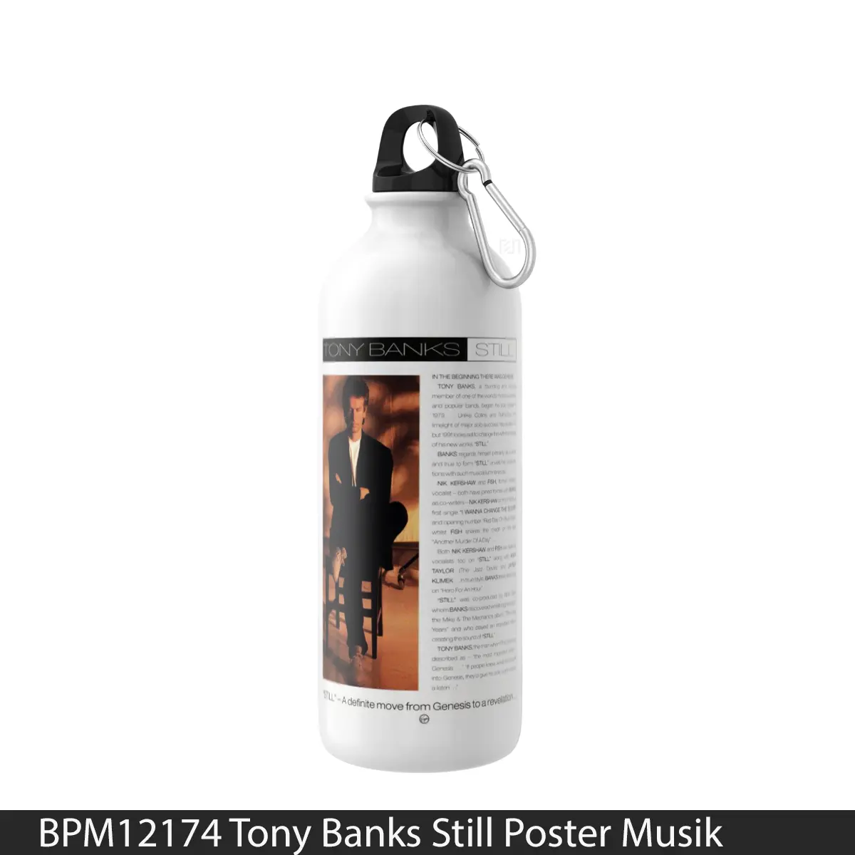 Botol Tony Banks Still - Music Sport Bottle