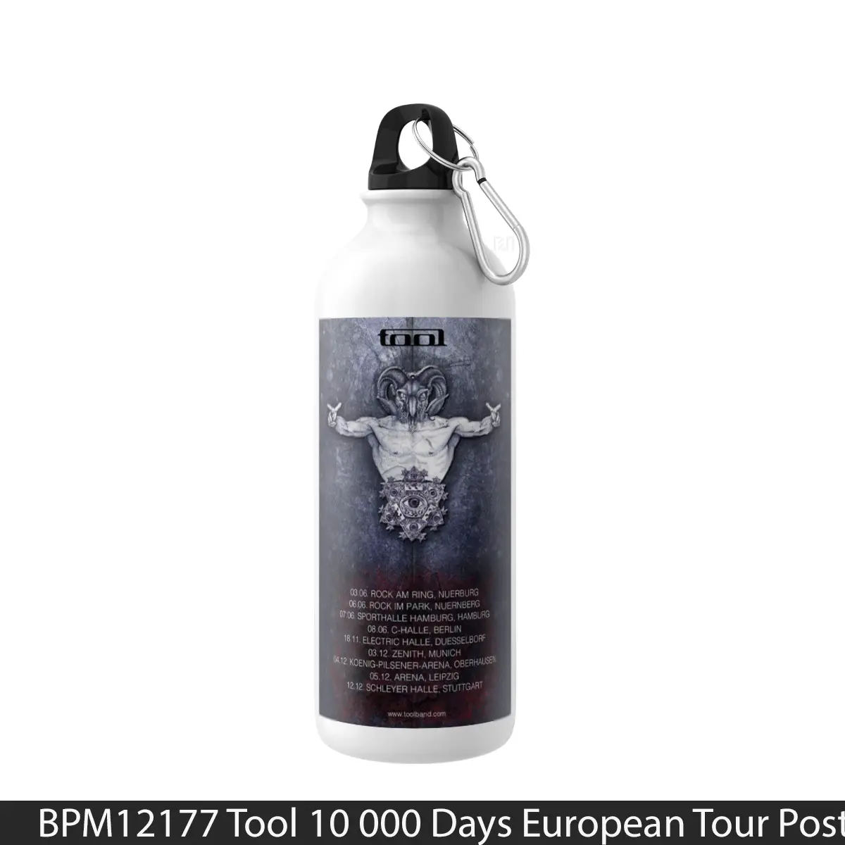 Botol Tool 10 000 Days European Tour - Music Sport Bottle
