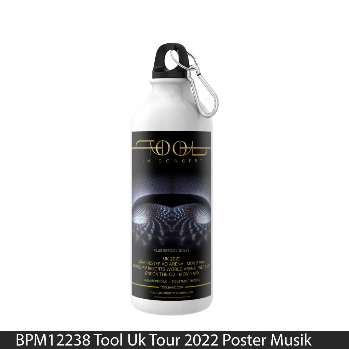 Botol Tool Uk Tour 2022 - Music Sport Bottle