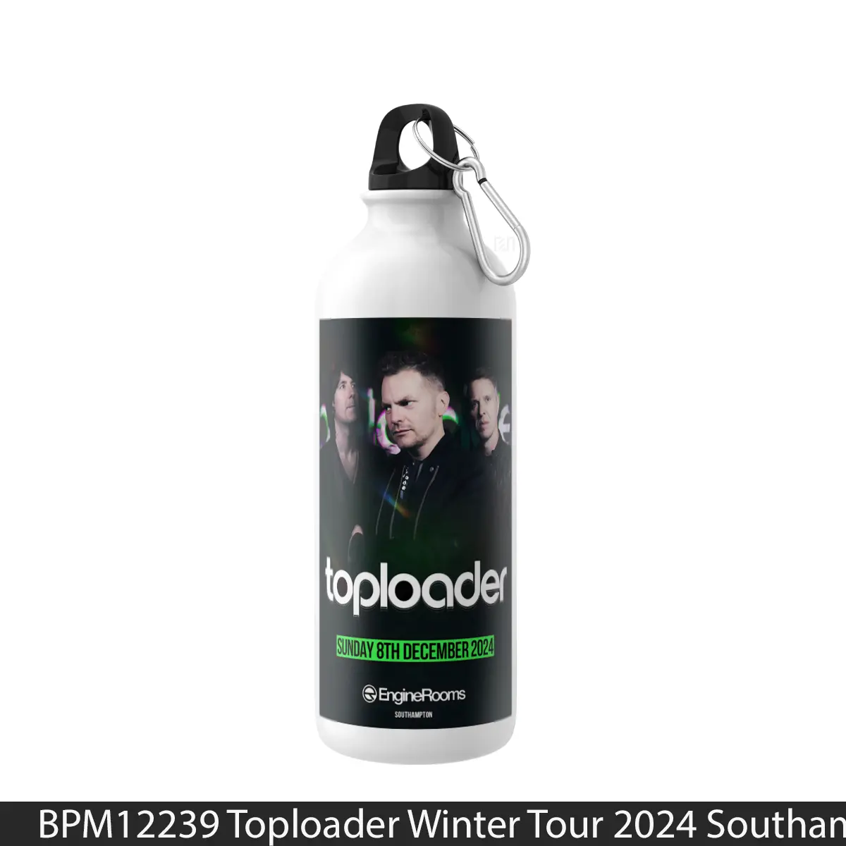 Botol Toploader Winter Tour 2024 Southampton Engine Rooms - Music Sport Bottle
