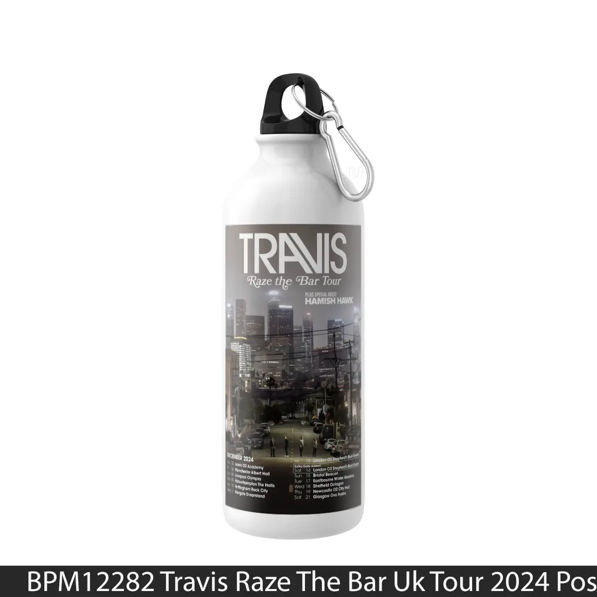 Botol Travis Raze The Bar Uk Tour 2024 - Music Sport Bottle