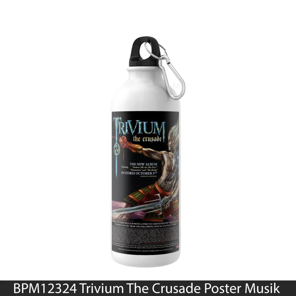 Botol Trivium The Crusade - Music Sport Bottle