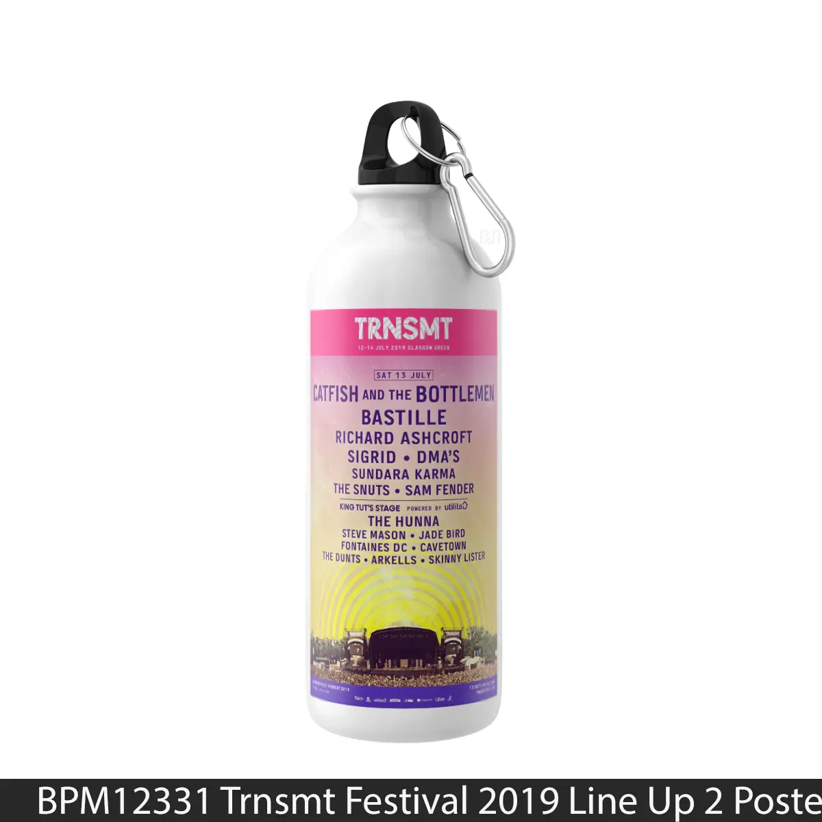 Botol Trnsmt Festival 2019 Line Up 2 - Music Sport Bottle