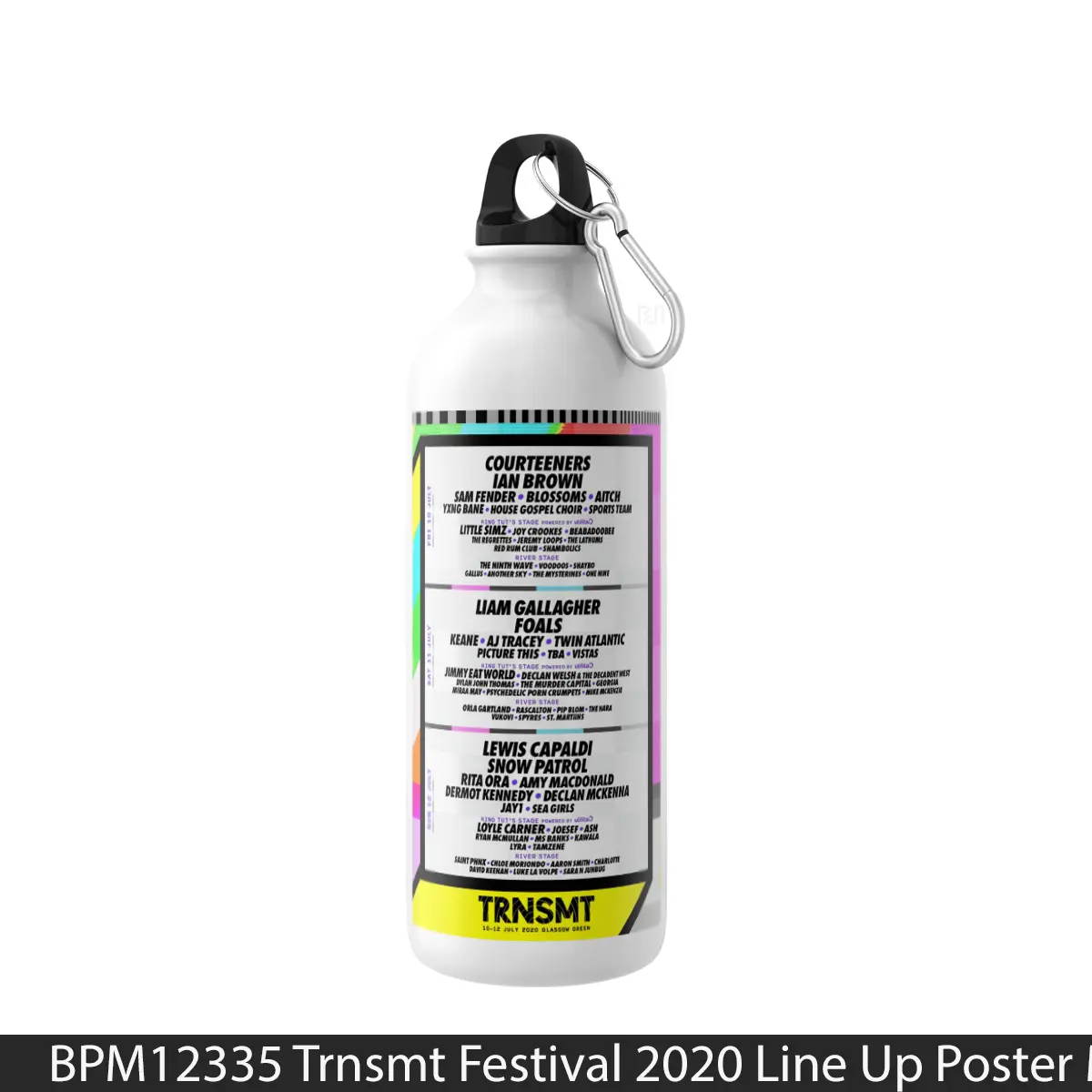 Botol Trnsmt Festival 2020 Line Up - Music Sport Bottle