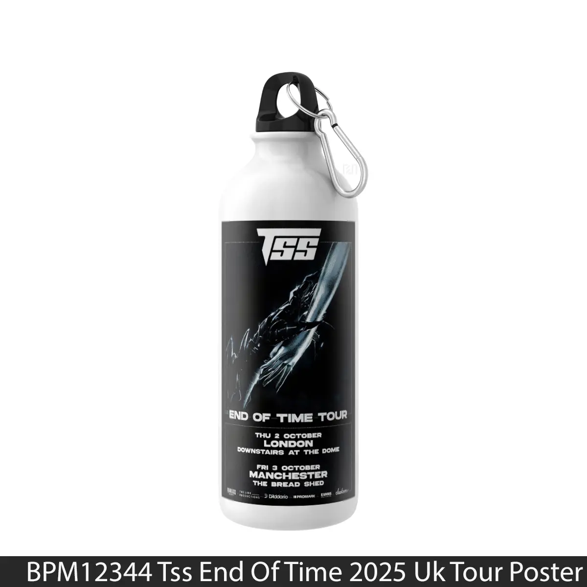 Botol Tss End Of Time 2025 Uk Tour - Music Sport Bottle
