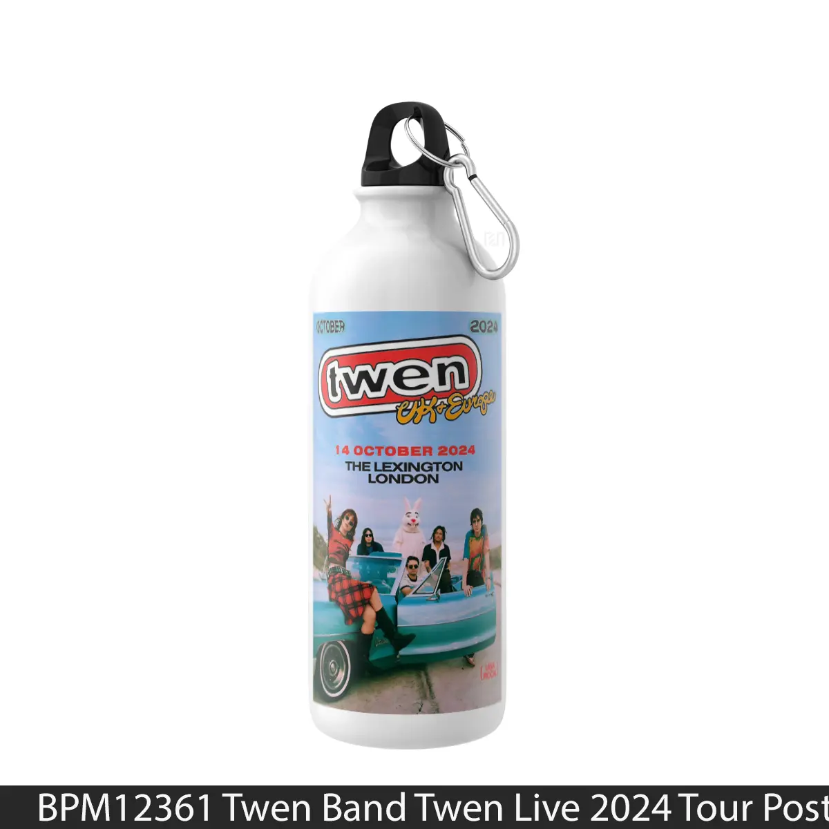 Botol Twen Band Twen Live 2024 Tour - Music Sport Bottle