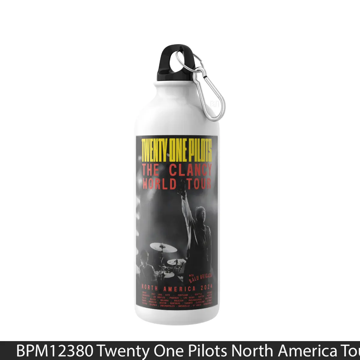 Botol Twenty One Pilots North America Tour 2024 - Music Sport Bottle