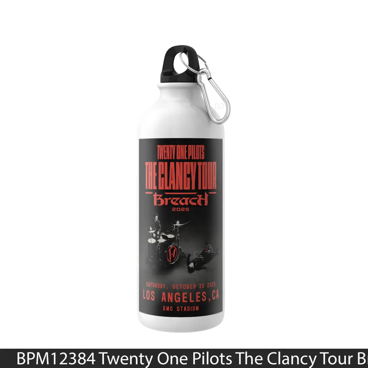 Botol Twenty One Pilots The Clancy Tour Breach 2025 Tour - Music Sport Bottle