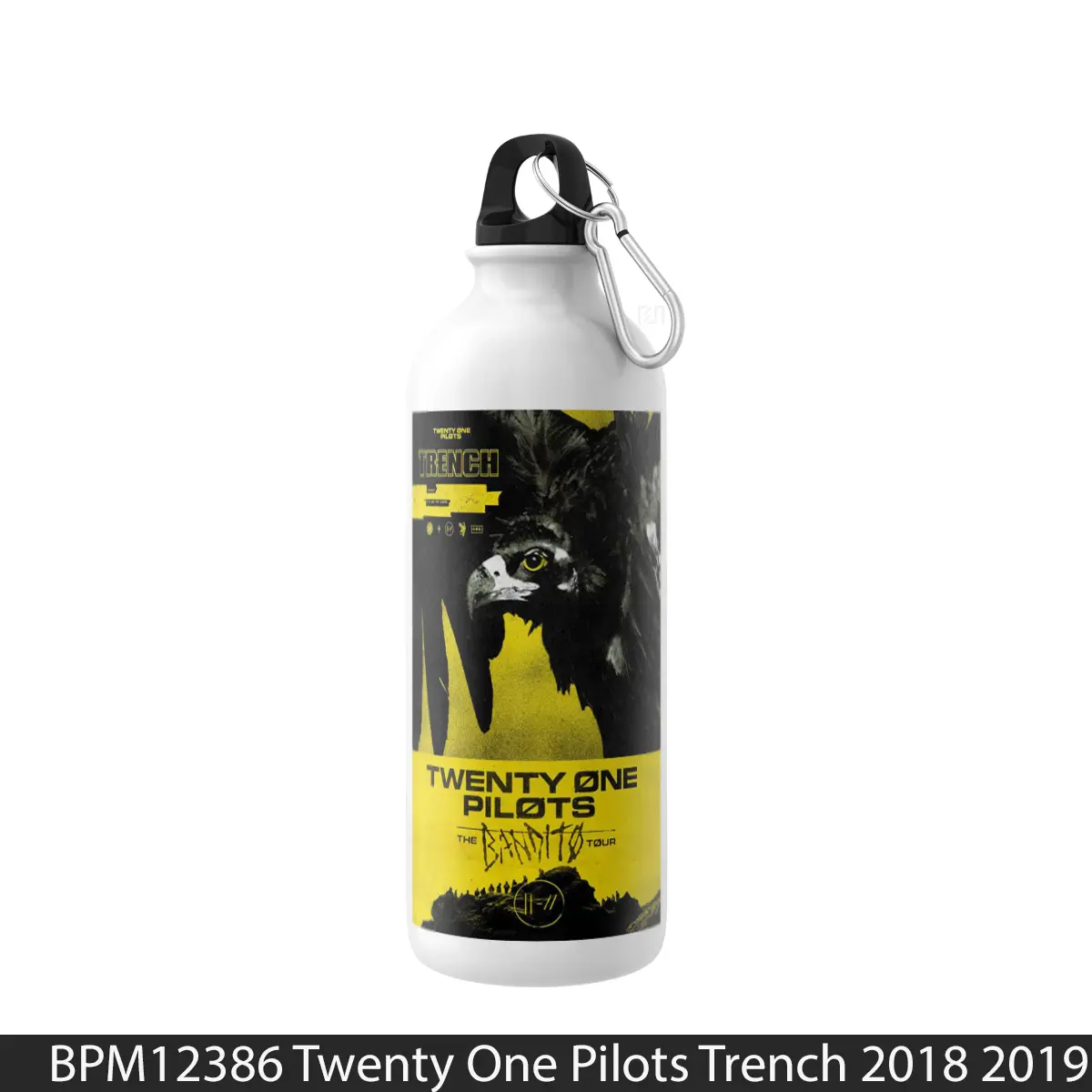 Botol Twenty One Pilots Trench 2018 2019 Bandito World Tour - Music Sport Bottle