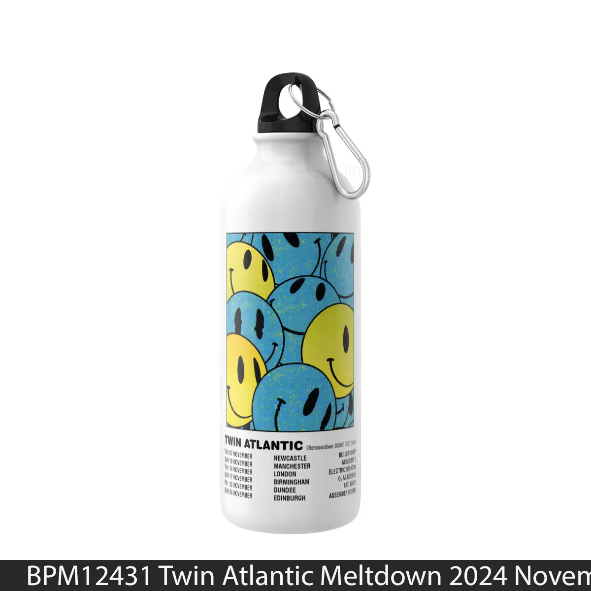 Botol Twin Atlantic Meltdown 2024 November Uk Tour Poste - Music Sport Bottle