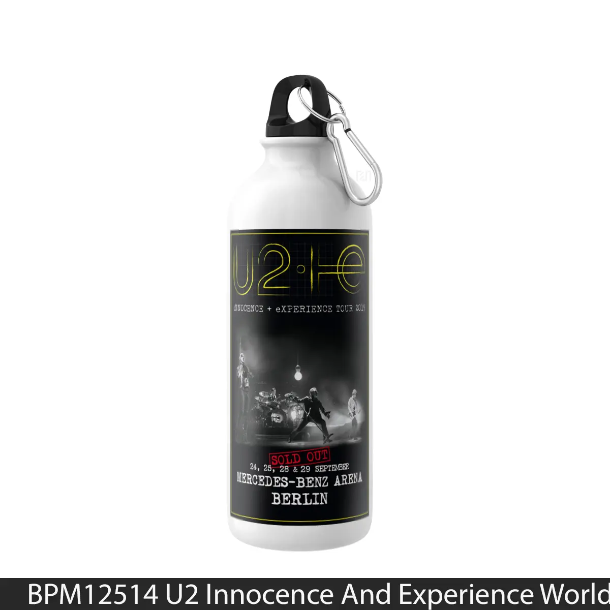 Botol U2 Innocence And Experience World Tour 2015 Berlin - Music Sport Bottle