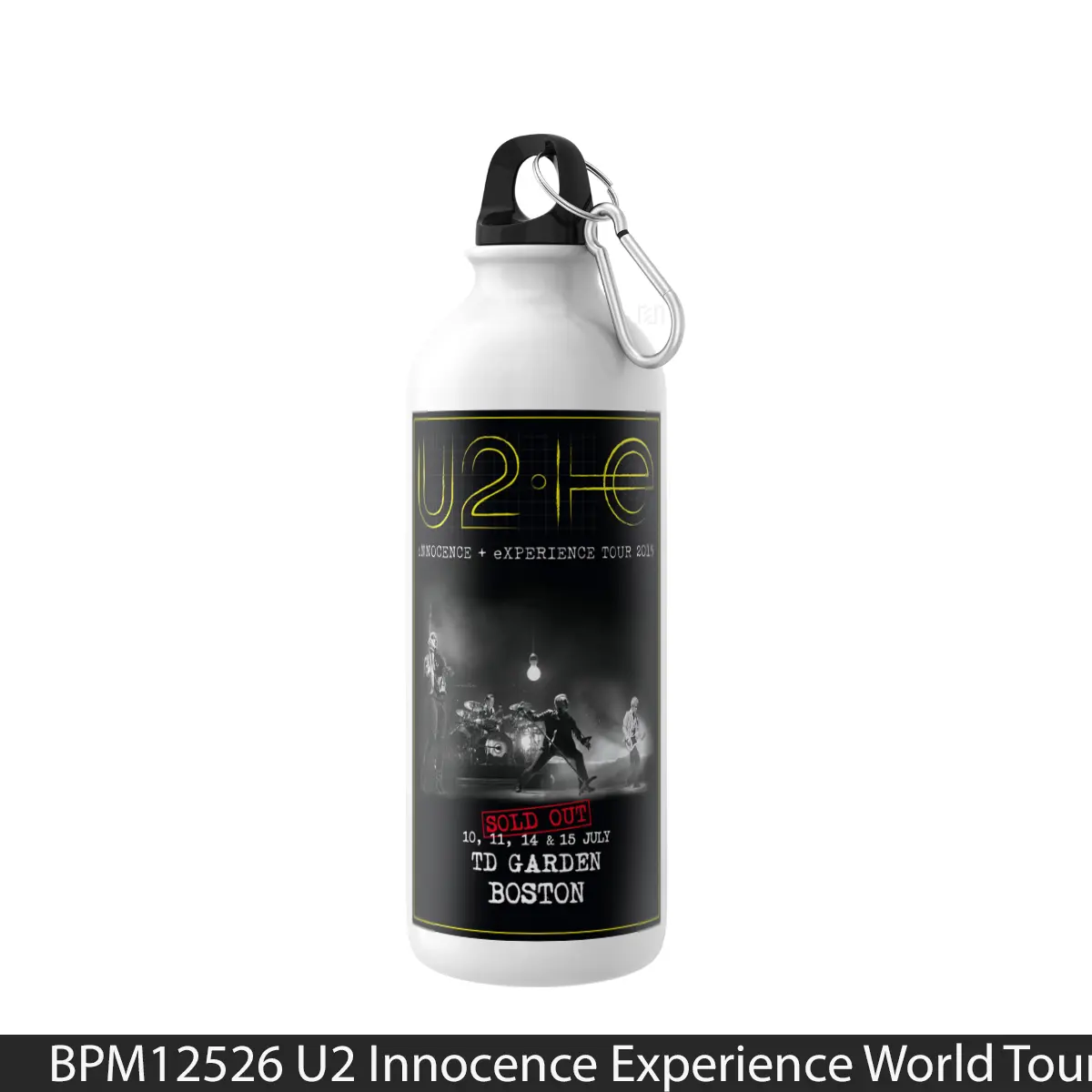 Botol U2 Innocence Experience World Tour 2015 Boston - Music Sport Bottle