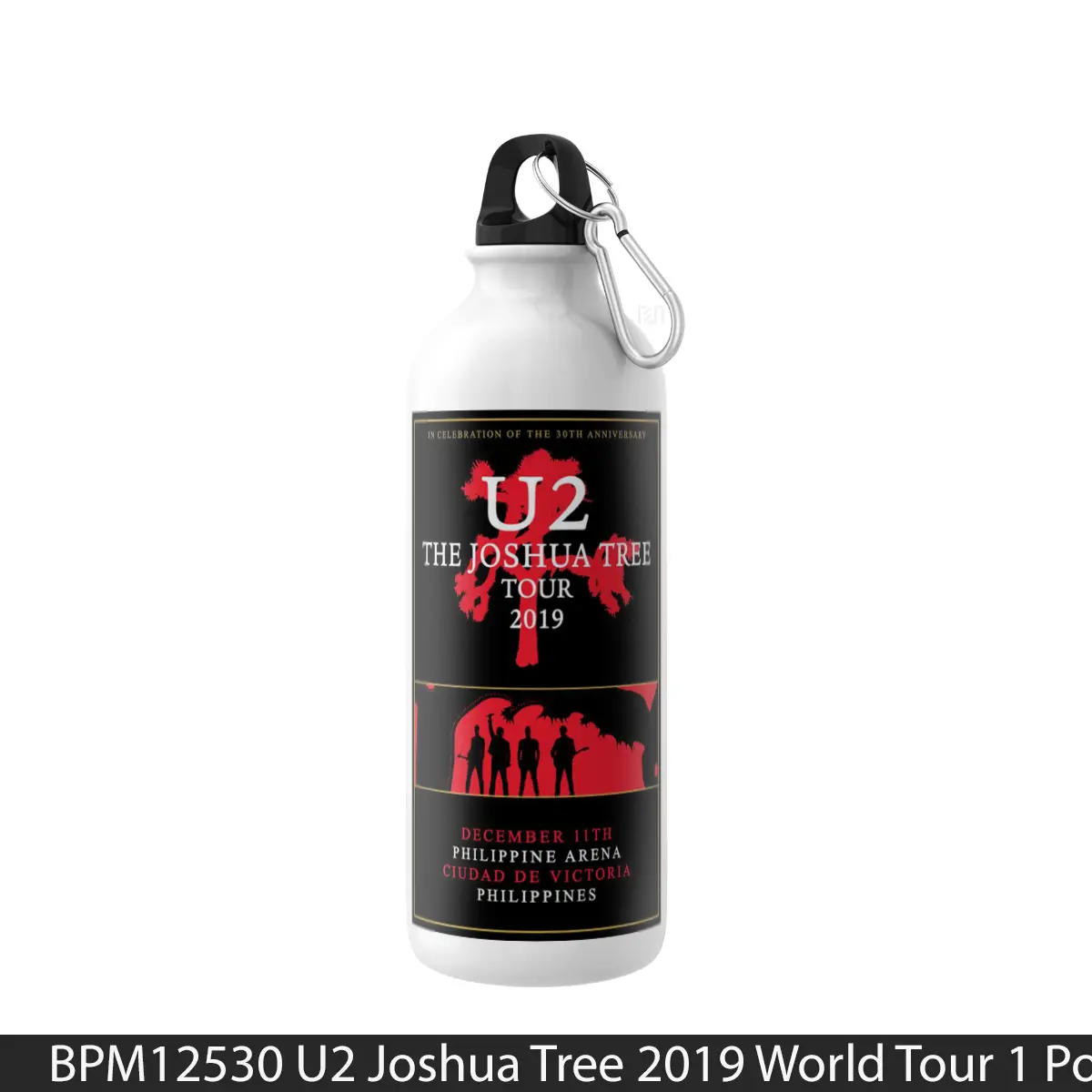 Botol U2 Joshua Tree 2019 World Tour 1 - Music Sport Bottle