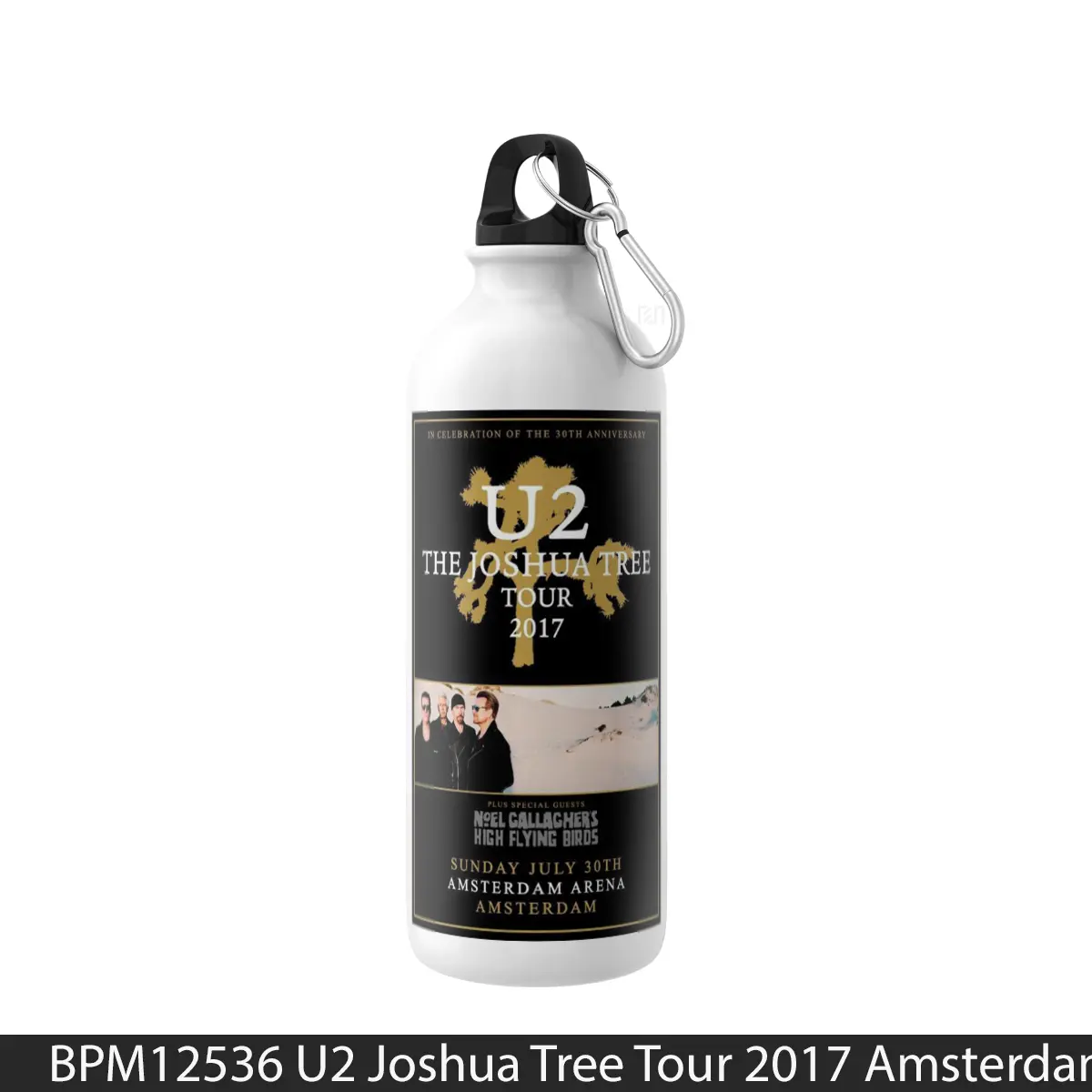 Botol U2 Joshua Tree Tour 2017 Amsterdam Arena - Music Sport Bottle