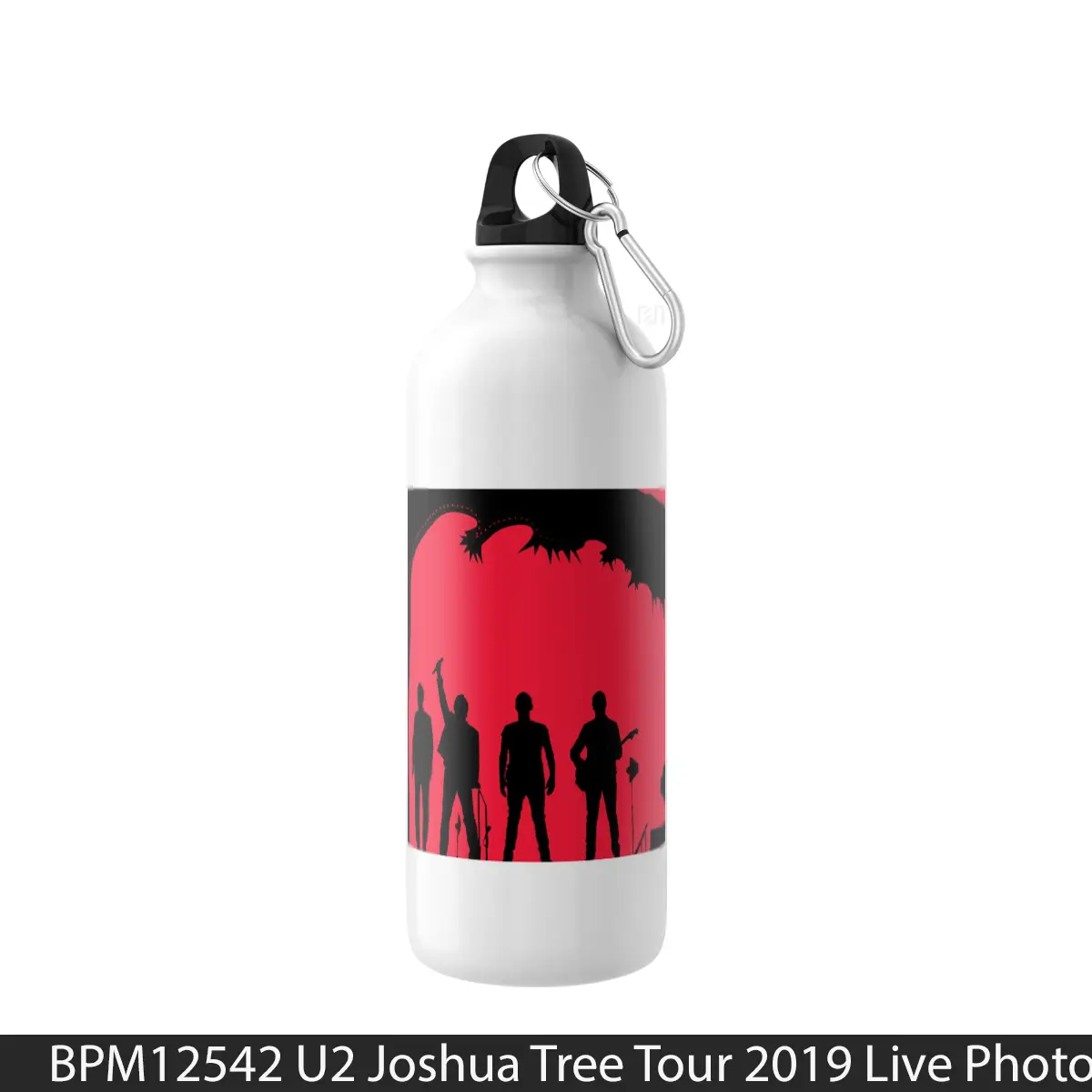 Botol U2 Joshua Tree Tour 2019 Live Photo - Music Sport Bottle