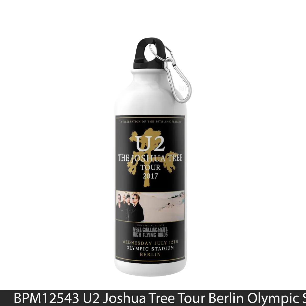 Botol U2 Joshua Tree Tour Berlin Olympic Stadium - Music Sport Bottle