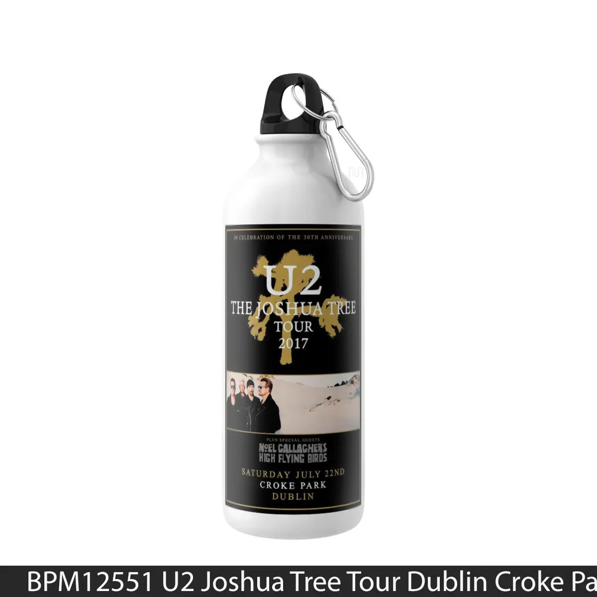 Botol U2 Joshua Tree Tour Dublin Croke Park July - Music Sport Bottle