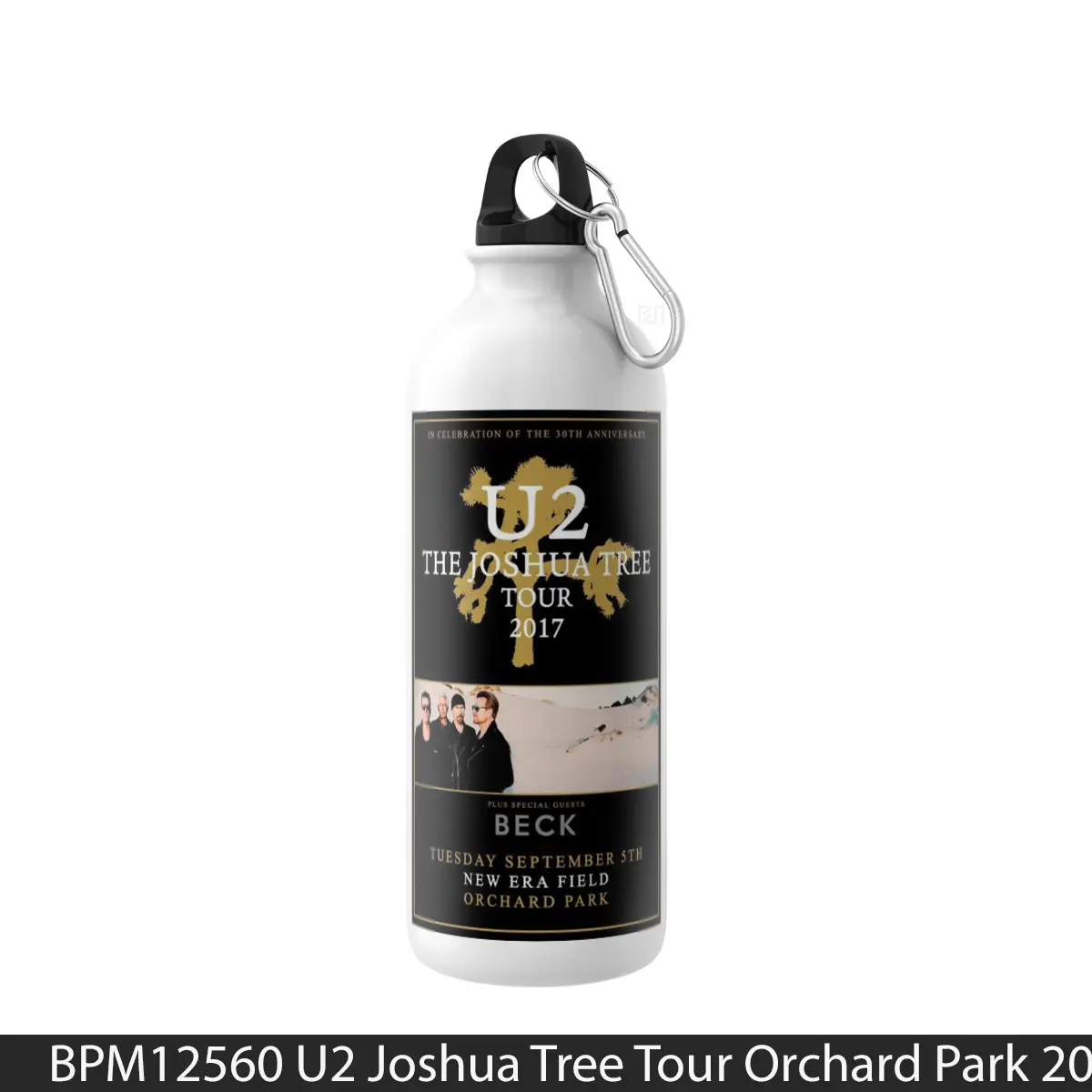 Botol U2 Joshua Tree Tour Orchard Park 2017 - Music Sport Bottle