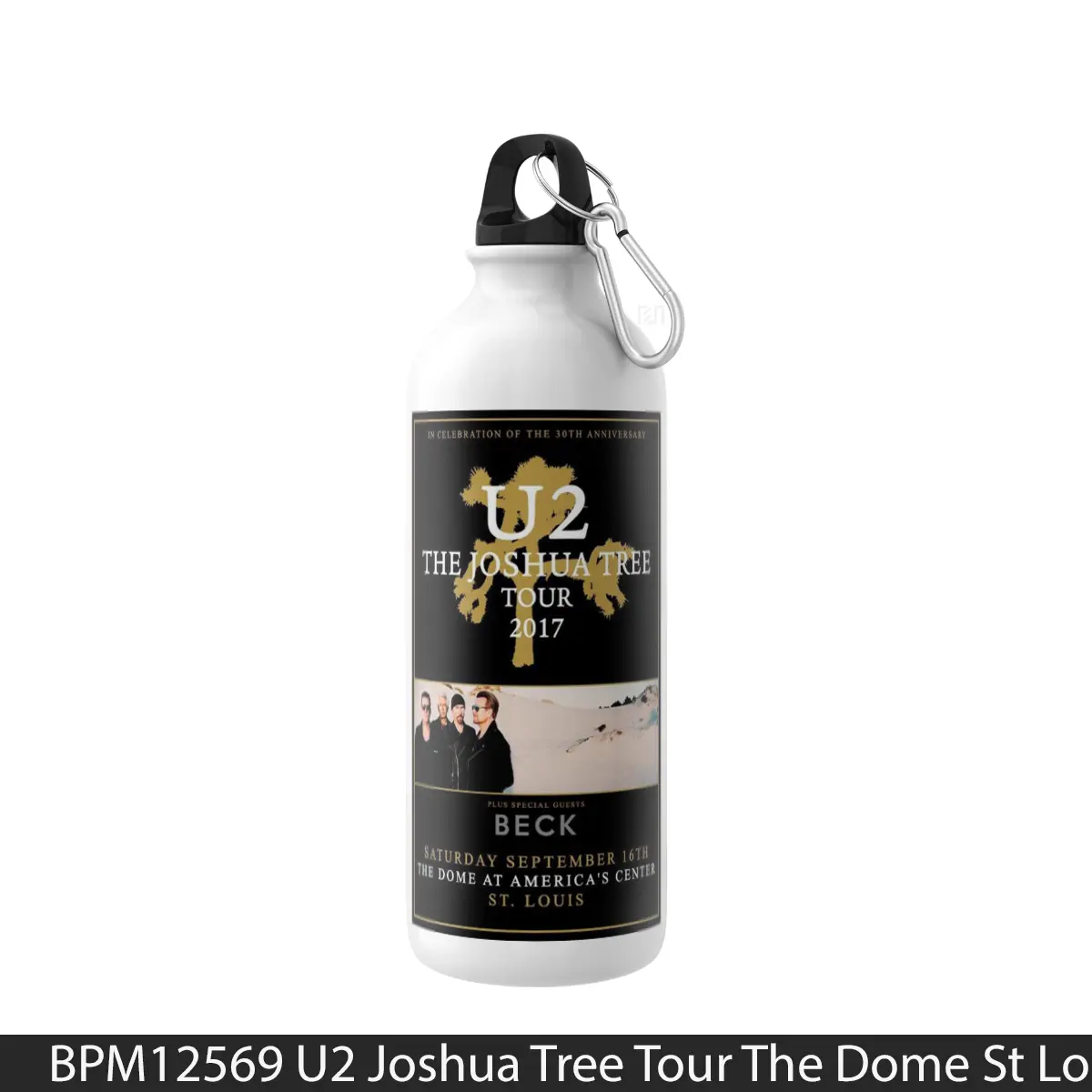 Botol U2 Joshua Tree Tour The Dome St Louis 16 Sep - Music Sport Bottle