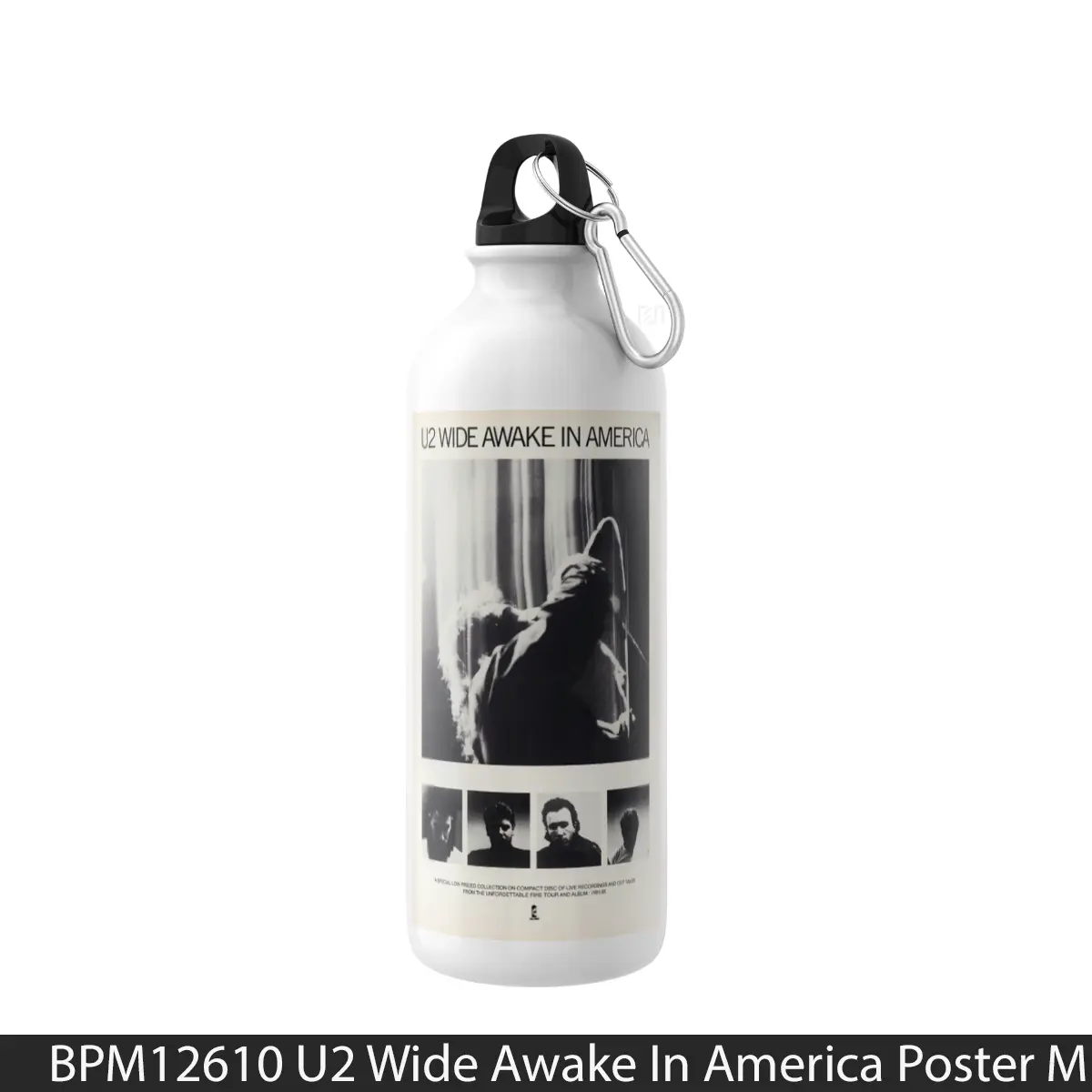 Botol U2 Wide Awake In America - Music Sport Bottle