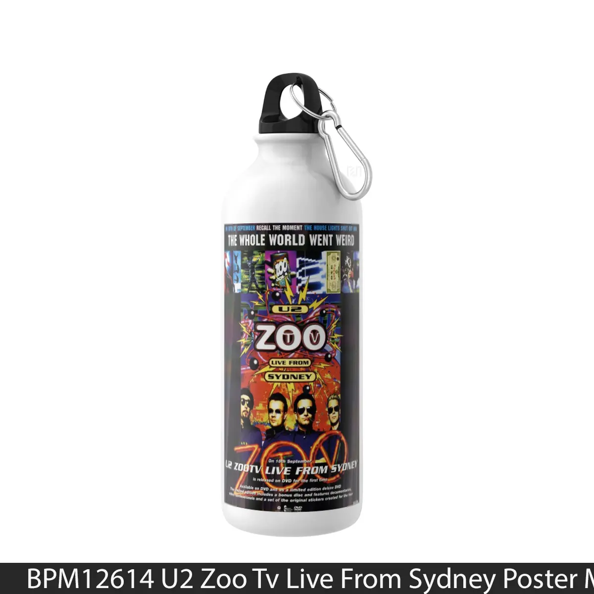Botol U2 Zoo Tv Live From Sydney - Music Sport Bottle