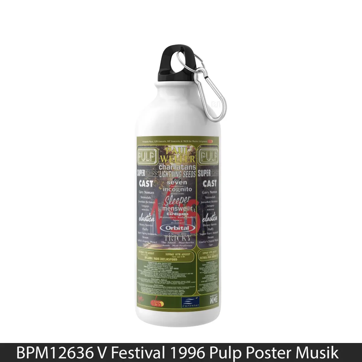 Botol V Festival 1996 Pulp - Music Sport Bottle