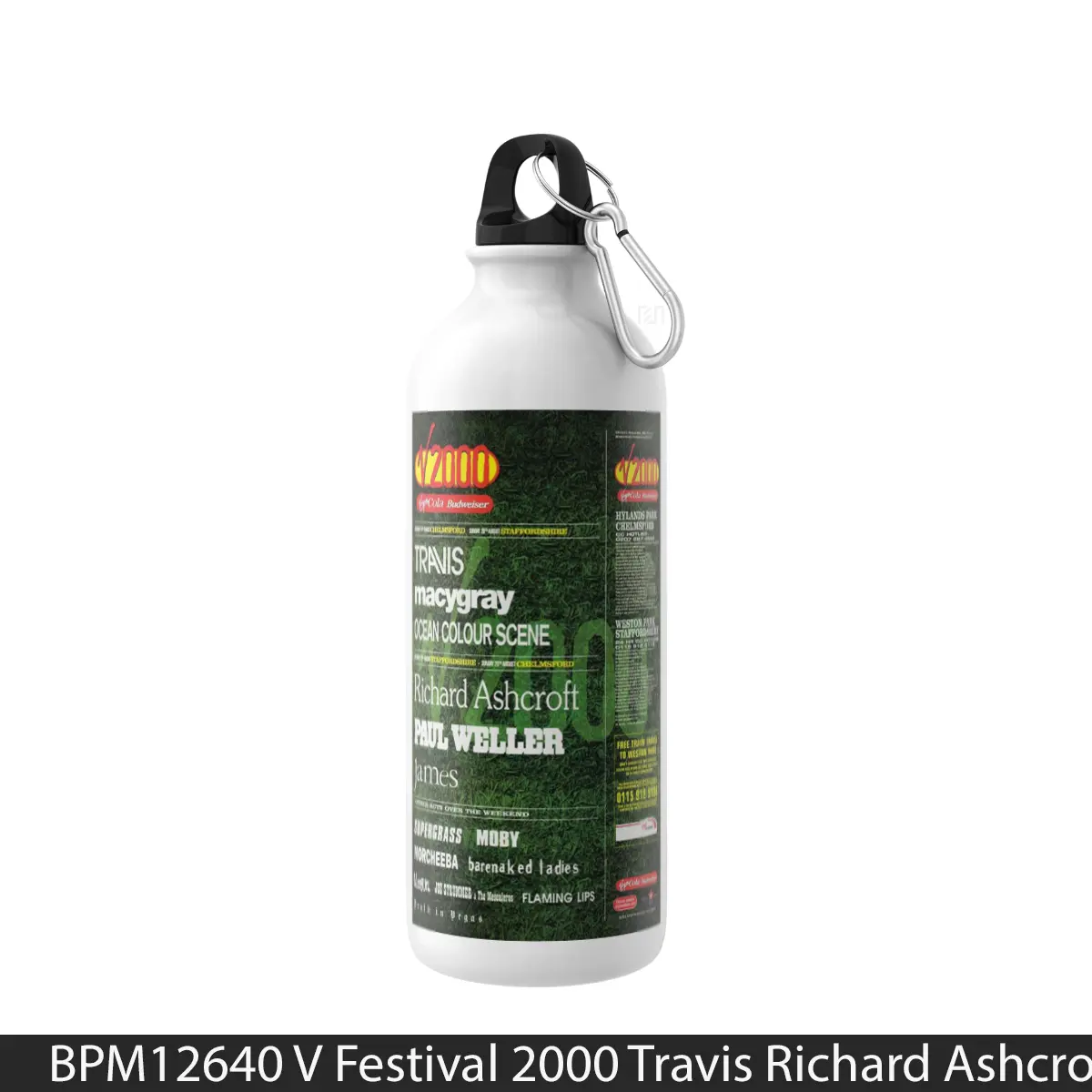 Botol V Festival 2000 Travis Richard Ashcroft - Music Sport Bottle