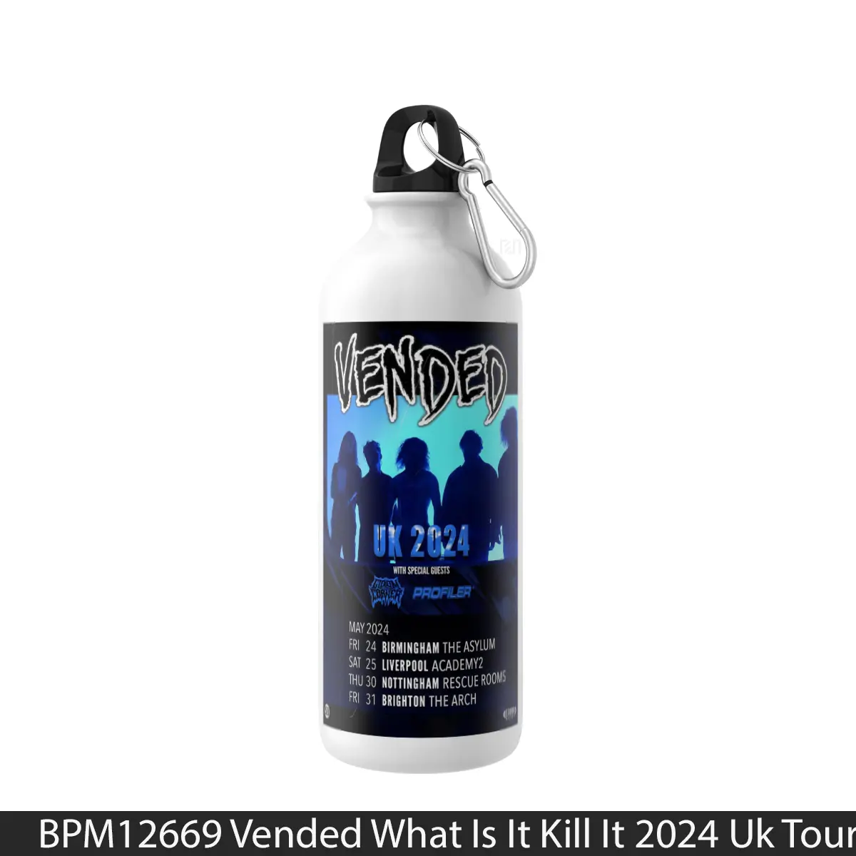 Botol Vended What Is It Kill It 2024 Uk Tour - Music Sport Bottle