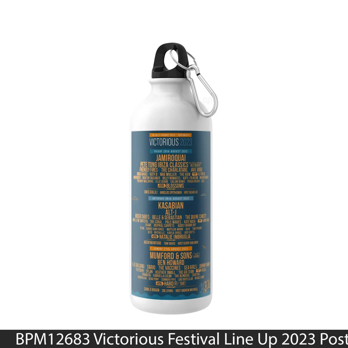 Botol Victorious Festival Line Up 2023 - Music Sport Bottle