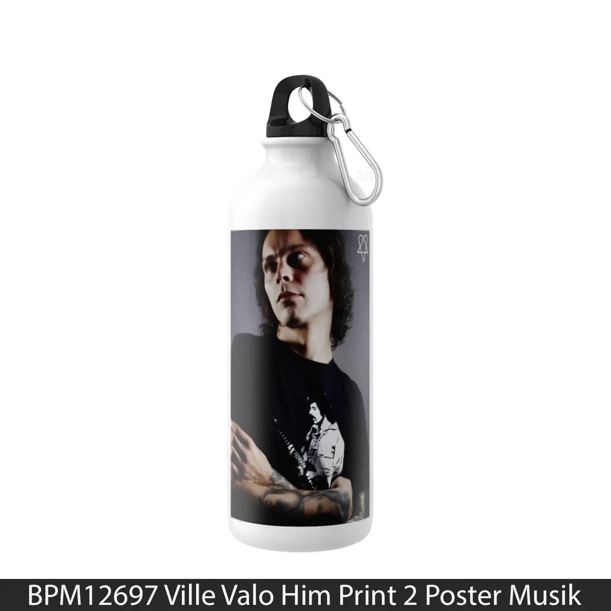 Botol Ville Valo Him Print 2 - Music Sport Bottle