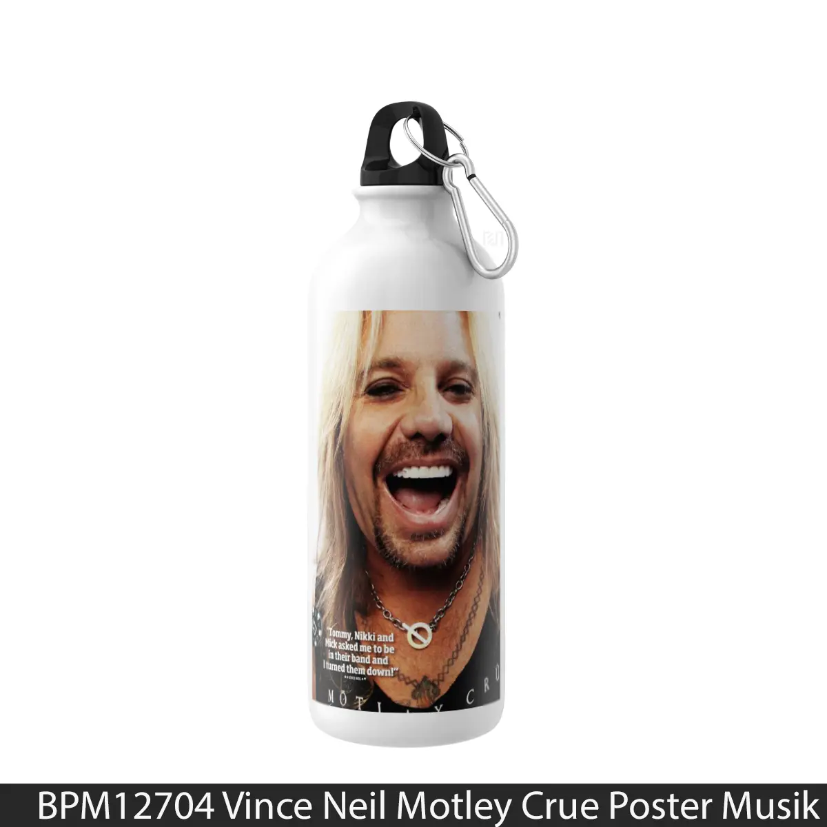 Botol Vince Neil Motley Crue - Music Sport Bottle