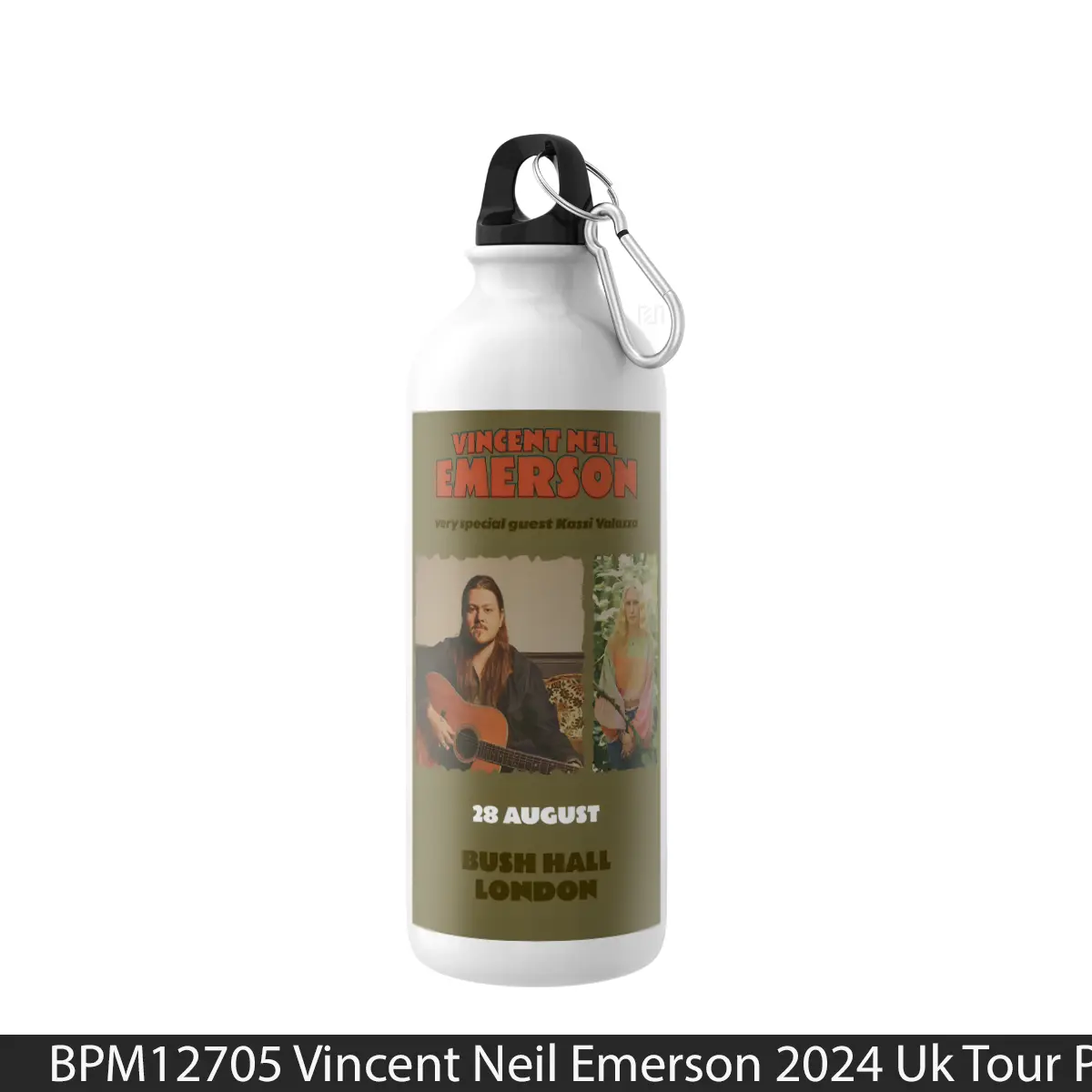 Botol Vincent Neil Emerson 2024 Uk Tour - Music Sport Bottle