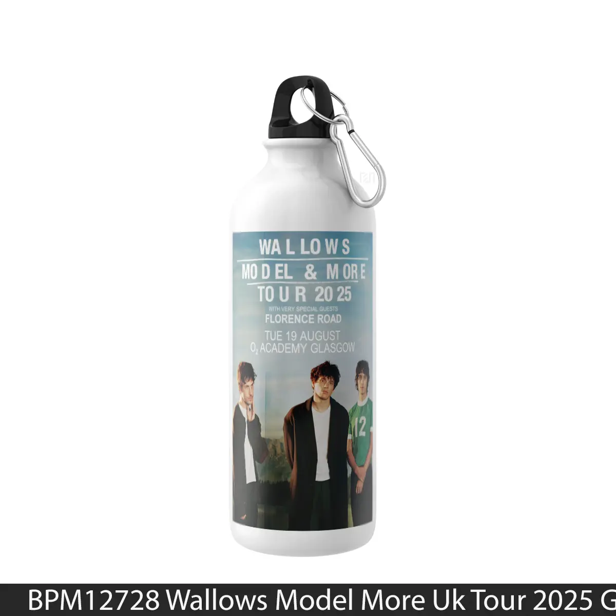 Botol Wallows Model More Uk Tour 2025 Glasgow Academy - Music Sport Bottle