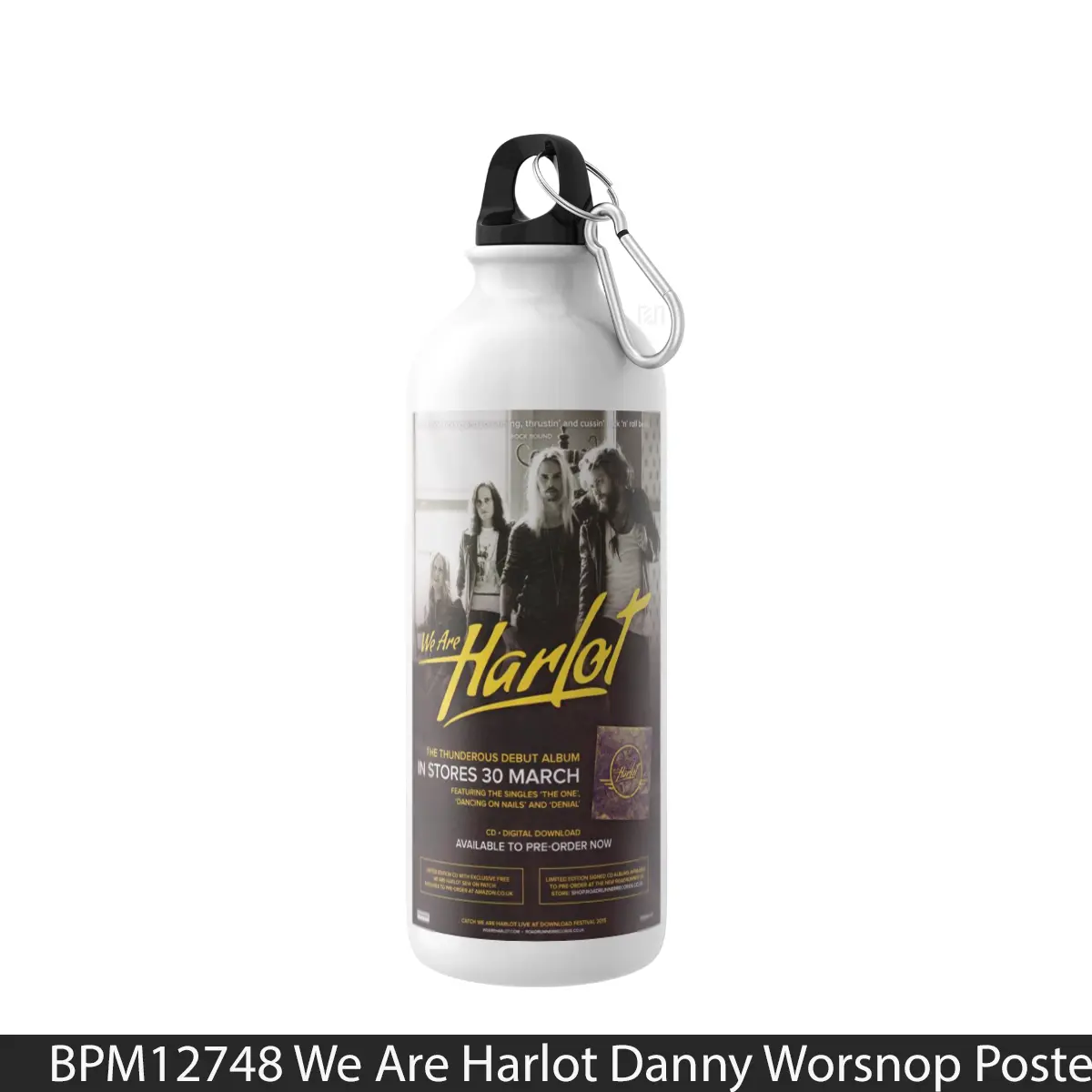 Botol We Are Harlot Danny Worsnop - Music Sport Bottle