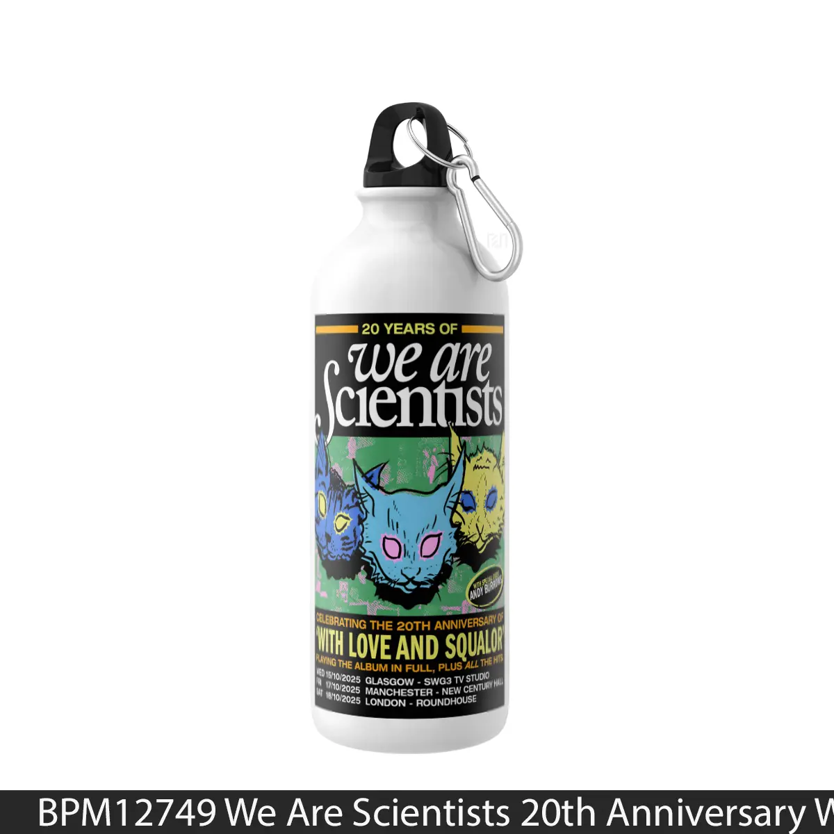 Botol We Are Scientists 20Th Anniversary With Love Squ - Music Sport Bottle