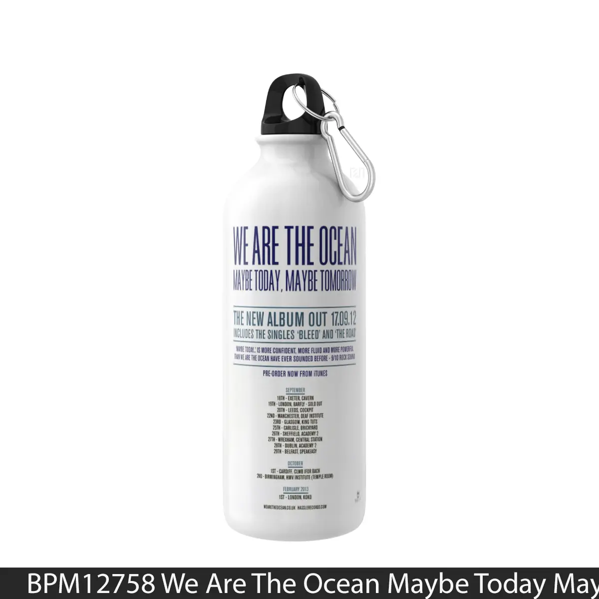 Botol We Are The Ocean Maybe Today Maybe Tomorrow 2012 1 - Music Sport Bottle