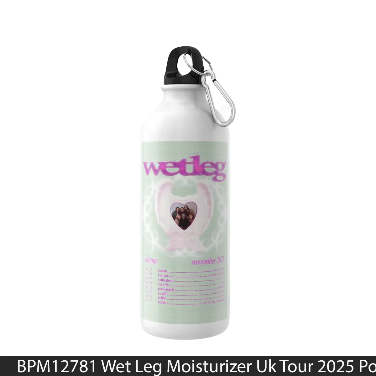 Botol Wet Leg Moisturizer Uk Tour 2025 - Music Sport Bottle