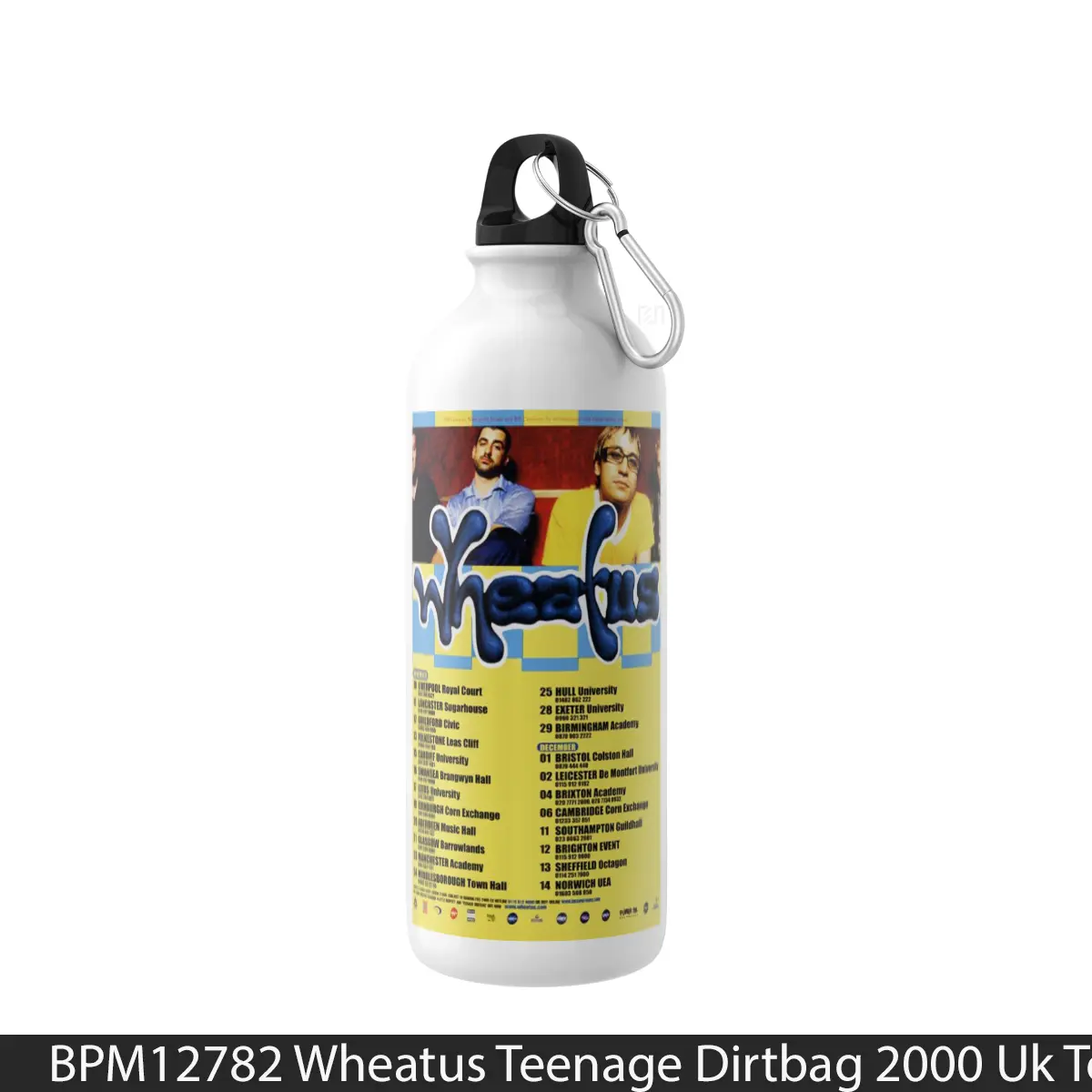 Botol Wheatus Teenage Dirtbag 2000 Uk Tour - Music Sport Bottle